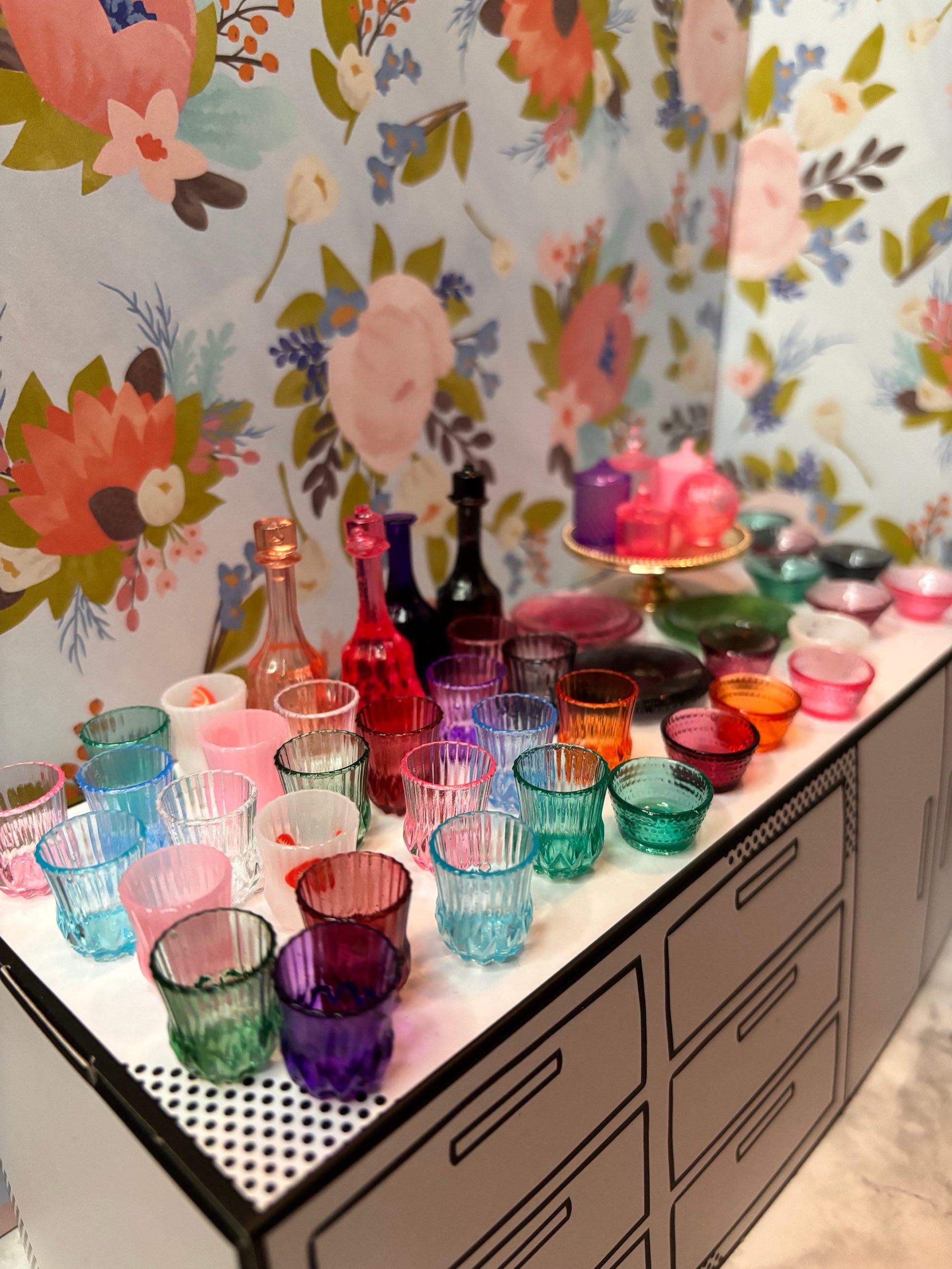 Custom 1:6 Dishes | custom dollhouse dish set for Barbie