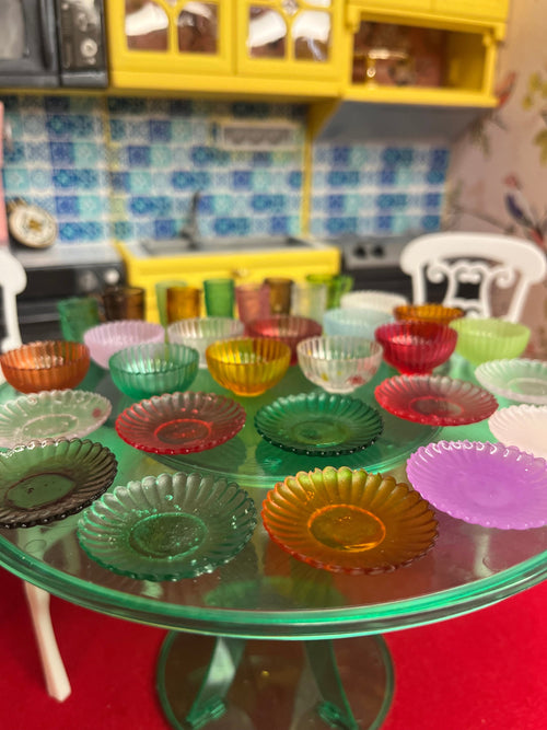 Custom 1:6 Dishes Set | custom dollhouse dishes for Barbie