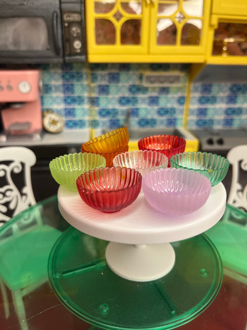 Custom 1:6 Dishes Set | custom dollhouse dishes for Barbie