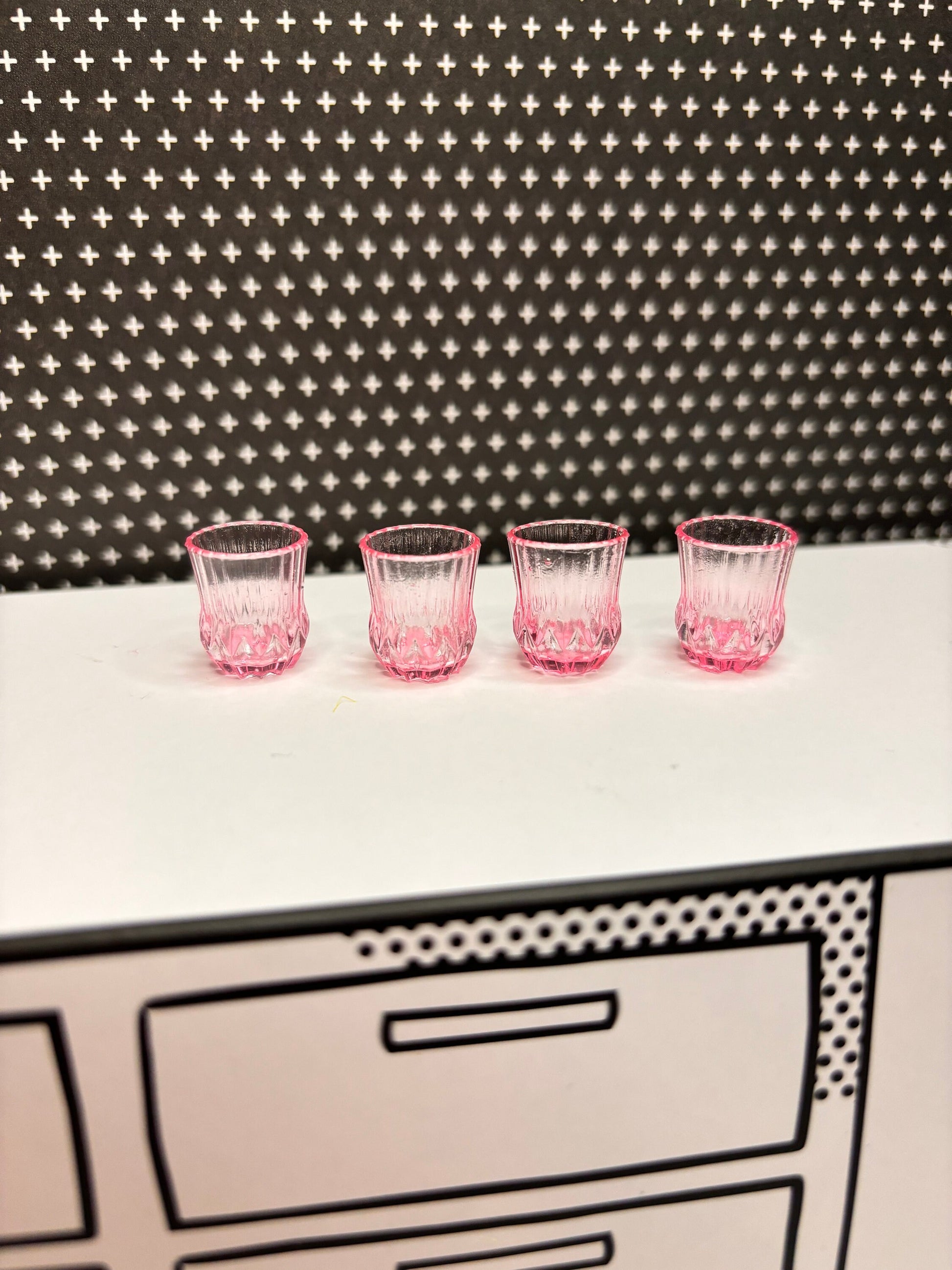 Custom 1:6 Dishes | custom dollhouse dish set for Barbie