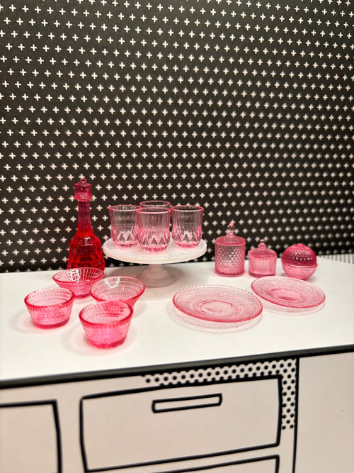 Custom 1:6 Dishes | custom dollhouse dish set for Barbie